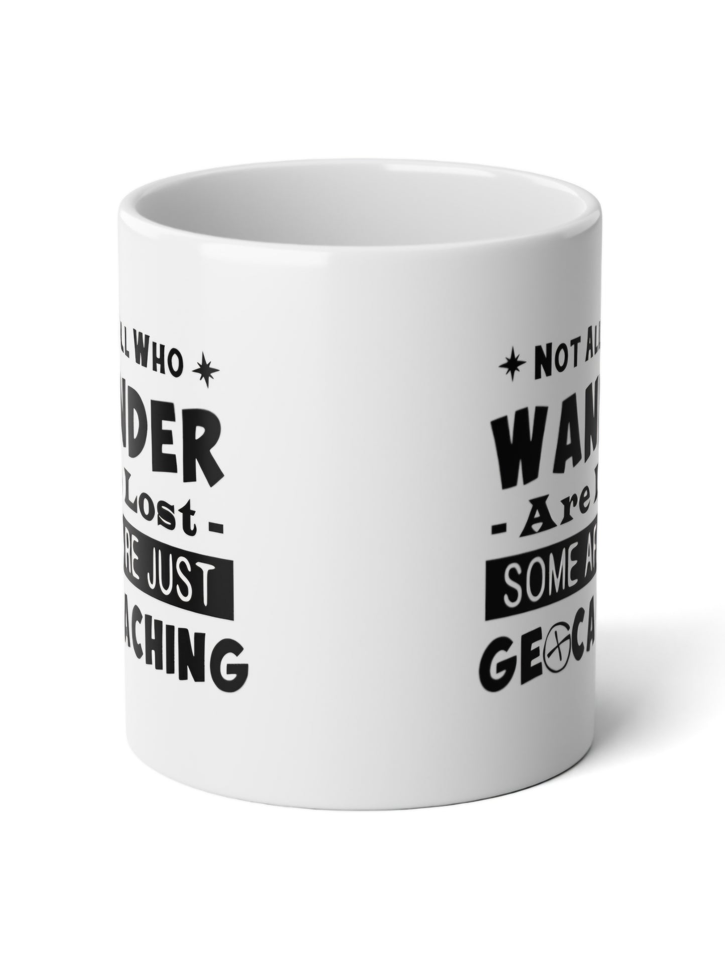 Wander Geocaching Jumbo Mug, 20oz