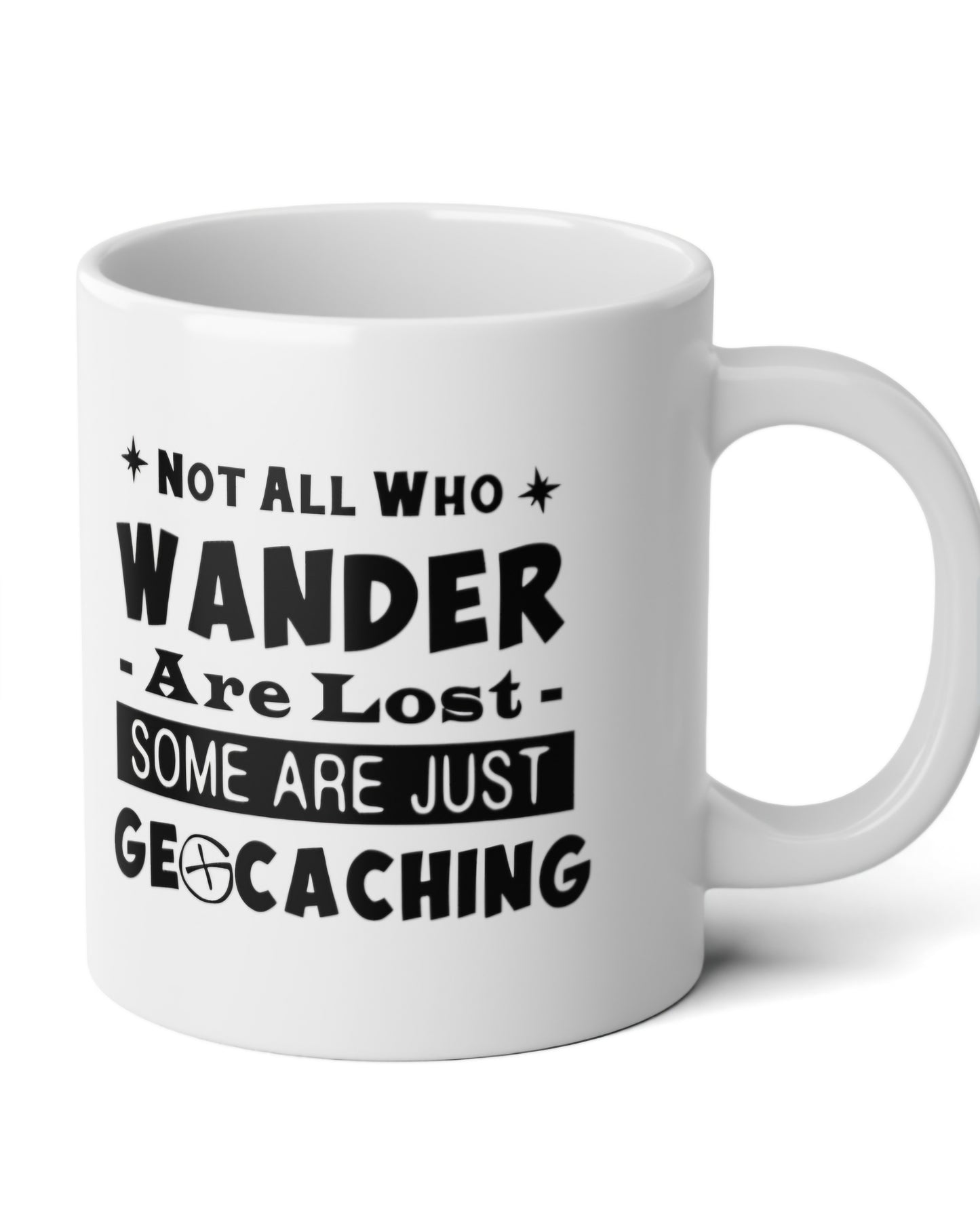 Wander Geocaching Jumbo Mug, 20oz