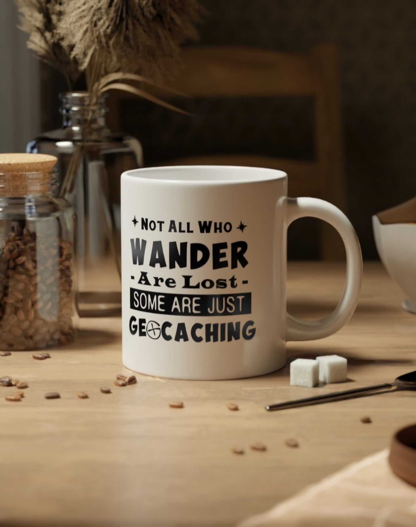 Wander Geocaching Jumbo Mug, 20oz