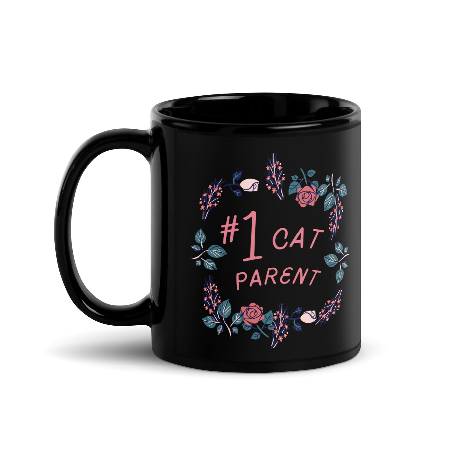Number One Cat Parent - Cat Cup, Funny Cat Mug, Funny Coffee Mugs for Women, Cat Gifts for Women, Birthday Gift for Cat Lover