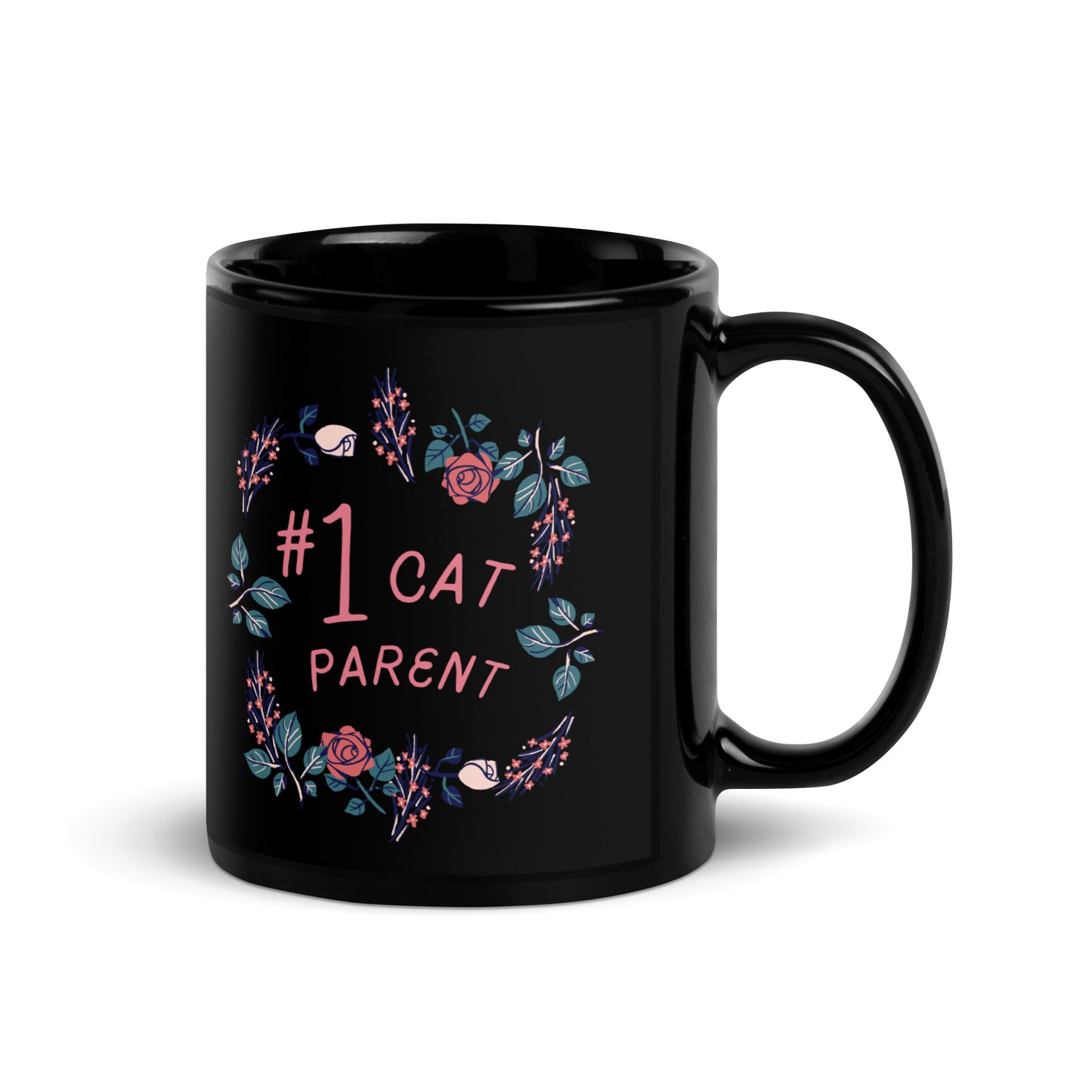 Number One Cat Parent - Cat Cup, Funny Cat Mug, Funny Coffee Mugs for Women, Cat Gifts for Women, Birthday Gift for Cat Lover