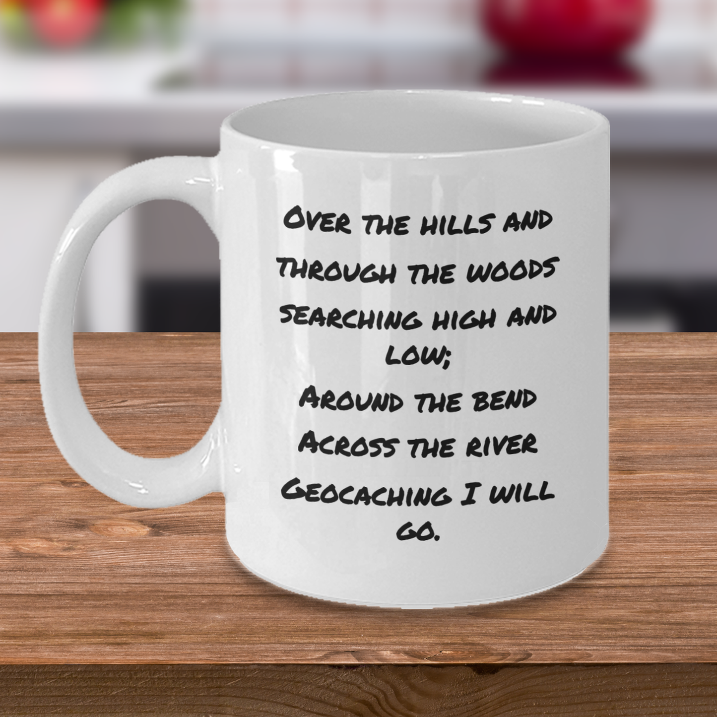 Geocaching Poem Mug