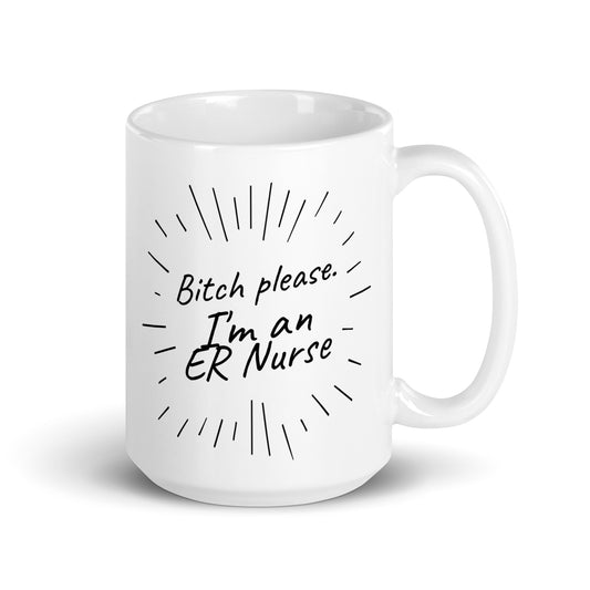 ER Nurse, Emergency room Registered Nurse Coffee Mug Gift, Best Graduate gifts for men or women, Tea Cup Employee Present
